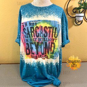 NEW ADULT UNISEX LARGE Tee "I'm Not Sarcastic..."